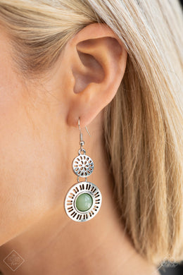 Earrings Ocean Orchard - Green