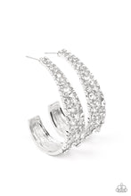 Load image into Gallery viewer, Earrings Cold as Ice - White LOP 2440