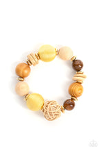 Load image into Gallery viewer, Bracelets Happily Homespun - Yellow B111