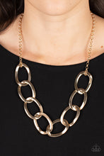 Load image into Gallery viewer, Necklace Ive got the Power - Gold 2192