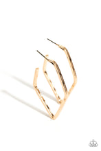 Load image into Gallery viewer, Earrings Winning Edge - Gold E010