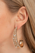 Load image into Gallery viewer, Earrings Cold as Ice - Gold E2135