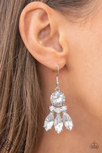 Load image into Gallery viewer, Earrings To Have and to SPARKLE - White