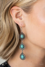 Load image into Gallery viewer, Earrings Desertscape Dweller - Blue E466