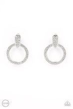 Load image into Gallery viewer, Earrings Sparkle at Your Service - White Clip On Y3