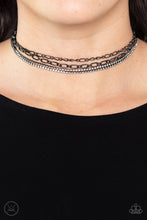 Load image into Gallery viewer, Necklaces Glitter and Gossip - Black