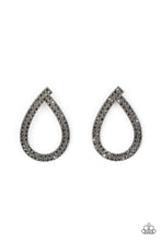 Load image into Gallery viewer, Earrings Diva Dust - Black E424