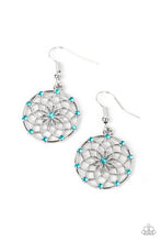 Load image into Gallery viewer, Earrings Springtime Salutations - Blue