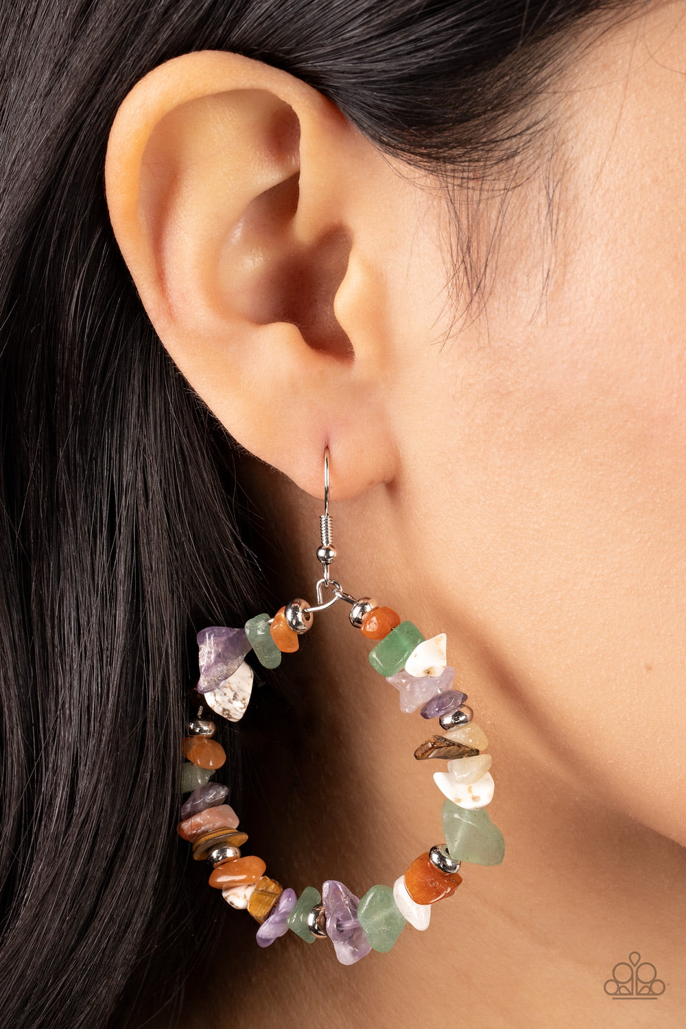 Earrings Mineral Mantra - Multi E097