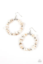 Load image into Gallery viewer, Earrings Mineral Mantra - White E097