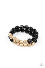 Load image into Gallery viewer, Bracelets Grecian Glamour - Black B2230