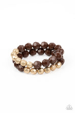 Load image into Gallery viewer, Bracelets Grecian Glamour - Brown B2230