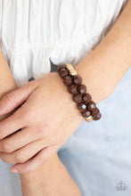 Load image into Gallery viewer, Bracelets Grecian Glamour - Brown B2230