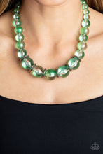 Load image into Gallery viewer, Necklaces Marina Mirage - Green N2159