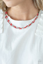 Load image into Gallery viewer, Necklace Explore Every Angle - Red Set