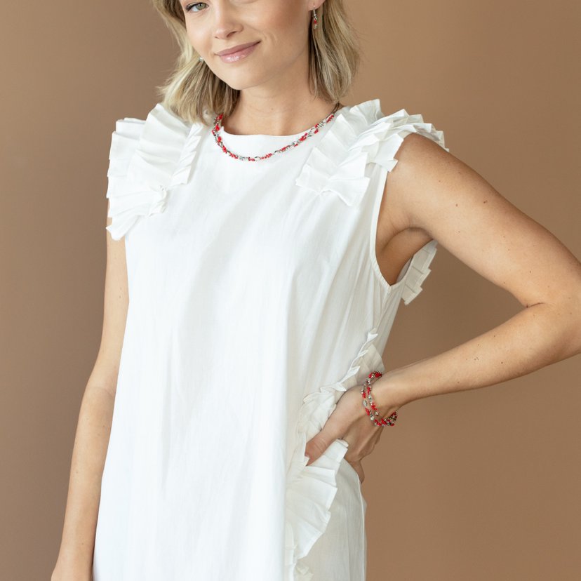 Necklace Explore Every Angle - Red Set