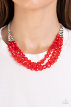 Load image into Gallery viewer, Necklace Pacific Picnic - Red SETG2