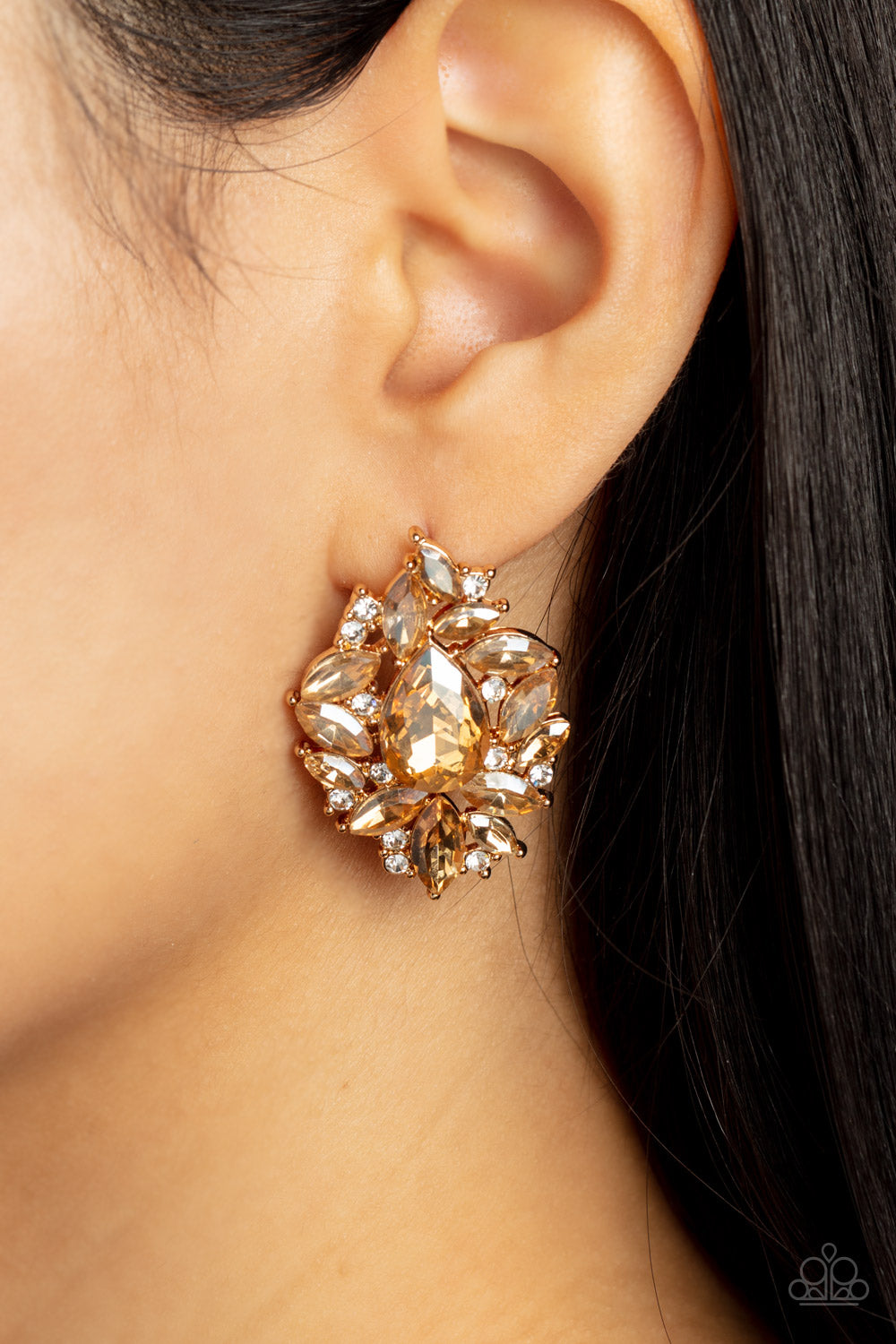 Earrings We All Scream for Ice QUEEN - Gold E2258