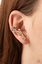 Load image into Gallery viewer, Earrings Astral Anthem - Gold E2157 Earcrawlers