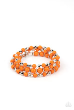 Load image into Gallery viewer, Bracelets Colorfully Coiled - Orange B2207