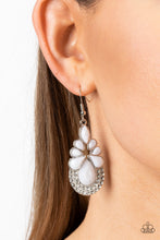 Load image into Gallery viewer, Earrings Beachfront Formal - White