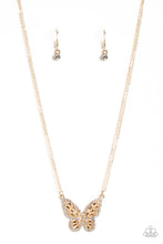 Load image into Gallery viewer, Necklaces Baroque Butterfly - Gold