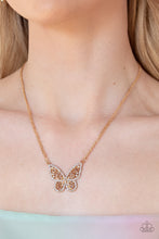 Load image into Gallery viewer, Necklaces Baroque Butterfly - Gold
