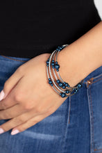 Load image into Gallery viewer, Bracelets Marina Masterpiece - Blue Pearl B2089