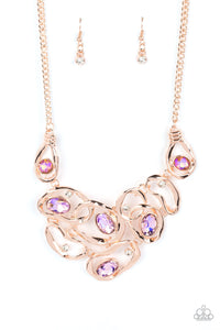 Necklace Warp Speed - Rose Gold LOP N2260