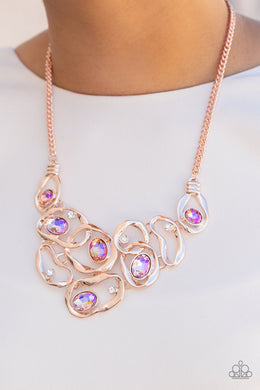 Necklace Warp Speed - Rose Gold LOP N2260