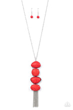 Load image into Gallery viewer, Necklaces Hidden Lagoon - Red