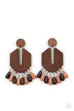 Load image into Gallery viewer, Earrings Western Retreat - Multi Brown E406