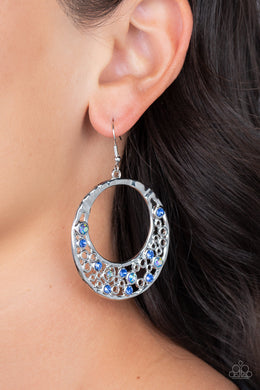 Earrings Enchanted Effervescence - Blue E2436