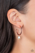 Load image into Gallery viewer, Earrings GLAM Overboard - Copper Mini S108