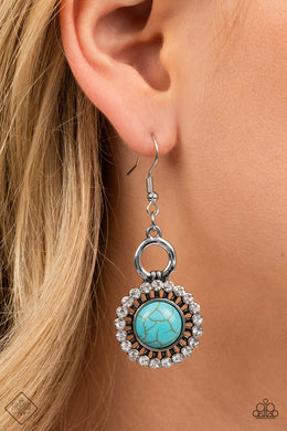 Earrings Mojave Mogul - Blue
