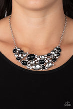 Load image into Gallery viewer, Necklaces Contemporary Calamity - Black