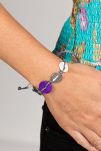 Load image into Gallery viewer, Necklace Barefoot Beaches - Purple SETSH4