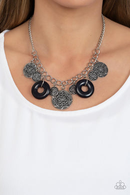 Necklace Western Zen - Black N2268