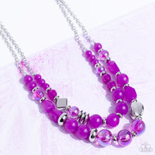 Load image into Gallery viewer, Necklaces Mere Magic - Purple N2219