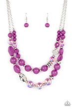 Load image into Gallery viewer, Necklaces Mere Magic - Purple N2219