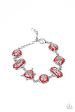 Load image into Gallery viewer, Necklace Fleek and Flecked - Red SET
