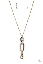 Load image into Gallery viewer, Necklaces OVAL-Statement of the Year - Brass