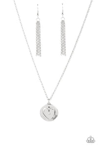 Necklaces Heart Full of Faith - White N2317