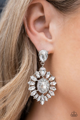 Earrings My Good LUXE Charm - White LOP E2188
