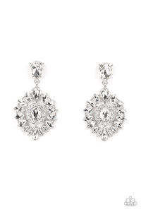 Earrings My Good LUXE Charm - White LOP E2188