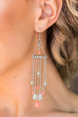 Earrings Marina Breeze - Orange E359