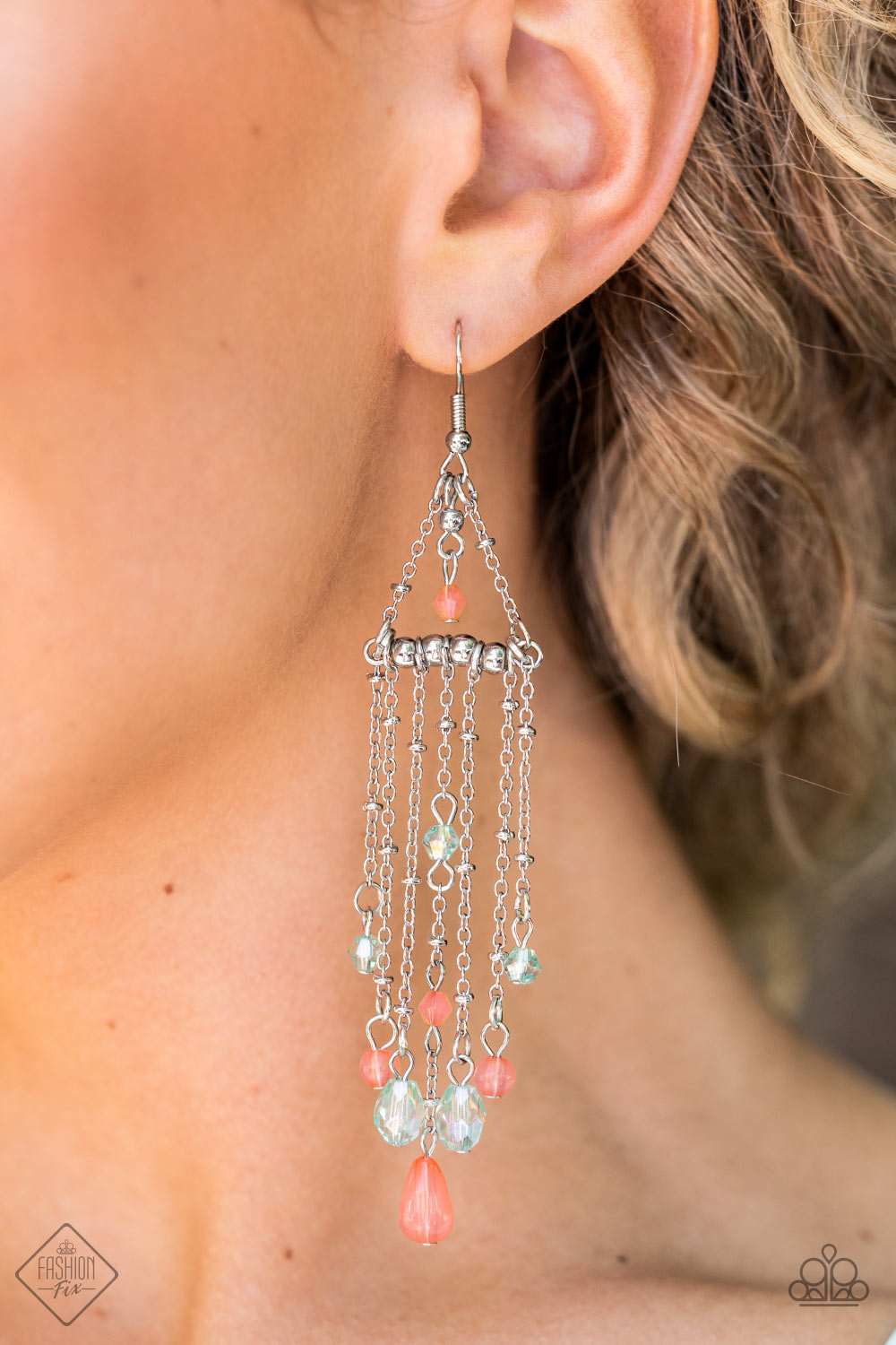 Earrings Marina Breeze - Orange E359