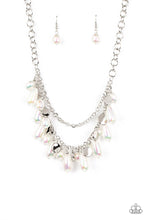 Load image into Gallery viewer, Necklaces Interstellar Serenity - White PEARL N2309