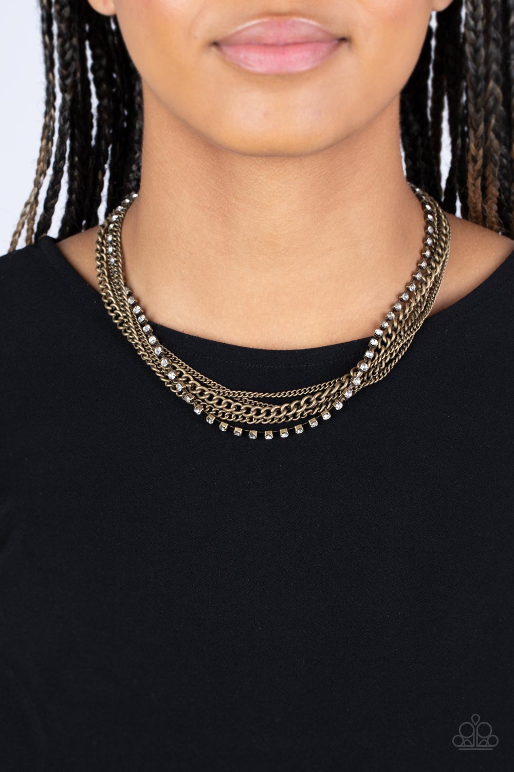 Necklaces Free to CHAINge My Mind - Brass N125