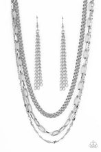 Load image into Gallery viewer, Necklaces Galvanized Grit - Silver